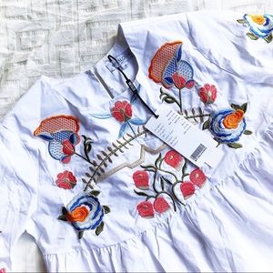 Miss Look embroidered dress, Size Small